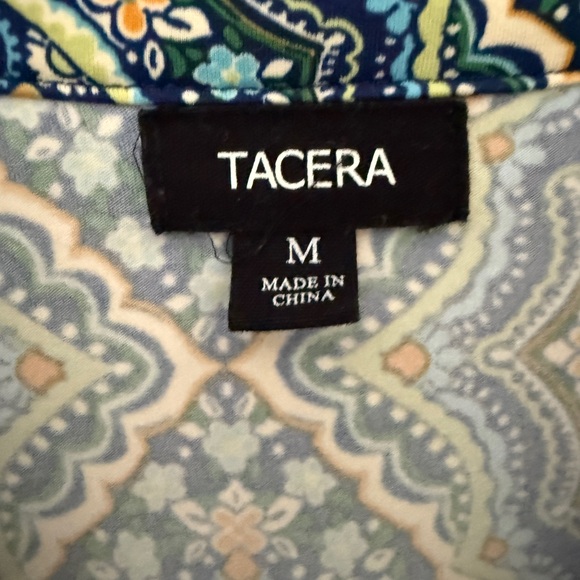 Tacera Multicolor Boho Patterned Dress. Smoke & pet free home. Easy care. - Picture 6 of 6